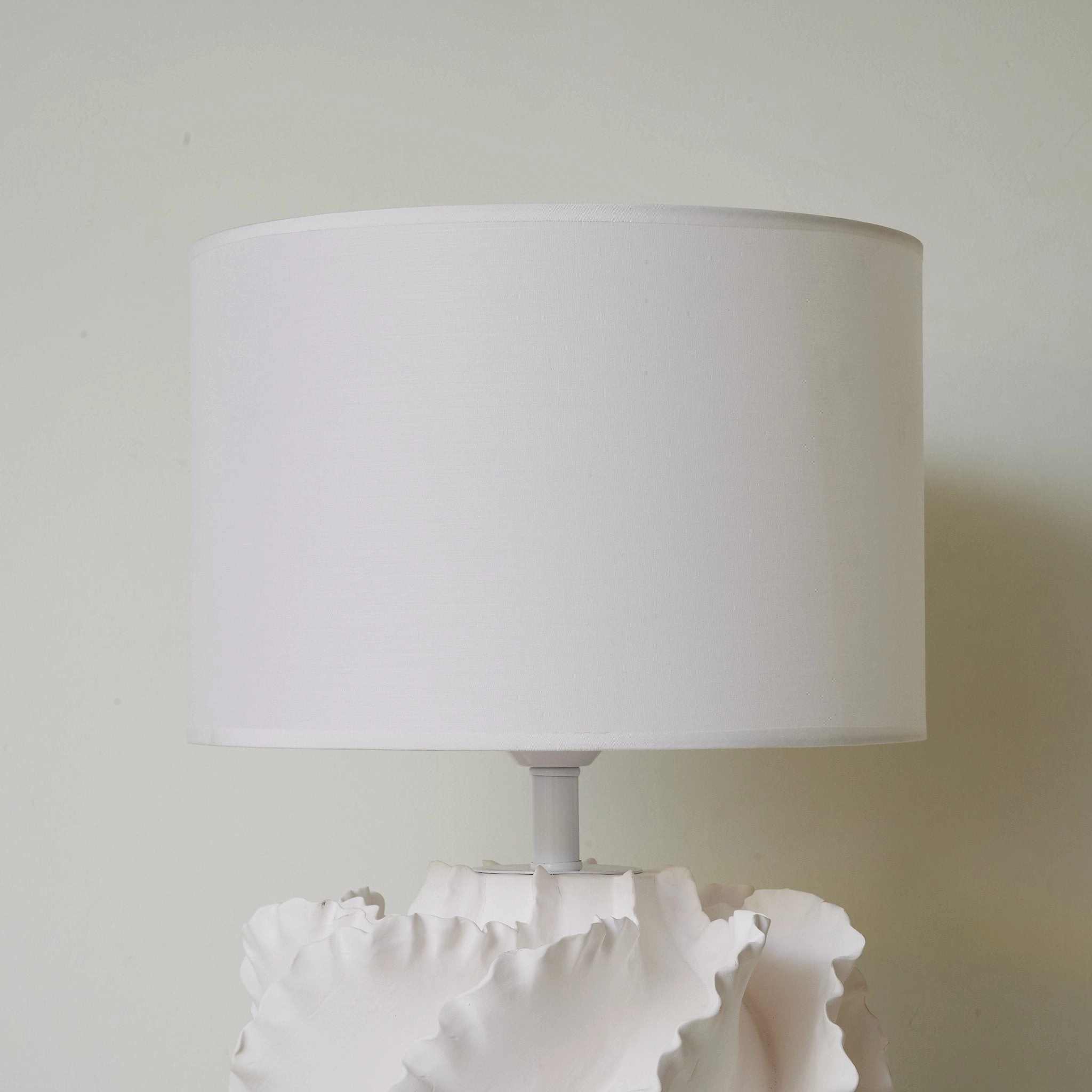 Sculptural Shell Inspired Table Lamp