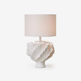 Sculptural Shell Inspired Table Lamp table lamp,bedside lamp,lighting decor