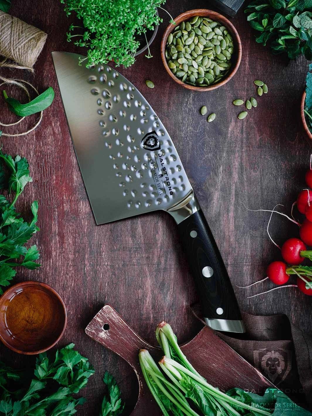 Serbian Chef's Knife 7.5" | Gladiator Series | NSF Certified | Dalstrong 