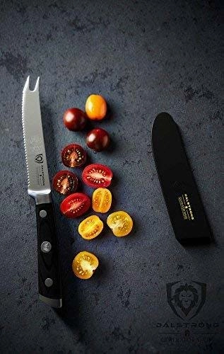 Serrated Tomato Knife 5" | Gladiator Series | NSF Certified | Dalstrong 