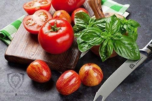 Serrated Tomato Knife 5" | Gladiator Series | NSF Certified | Dalstrong 