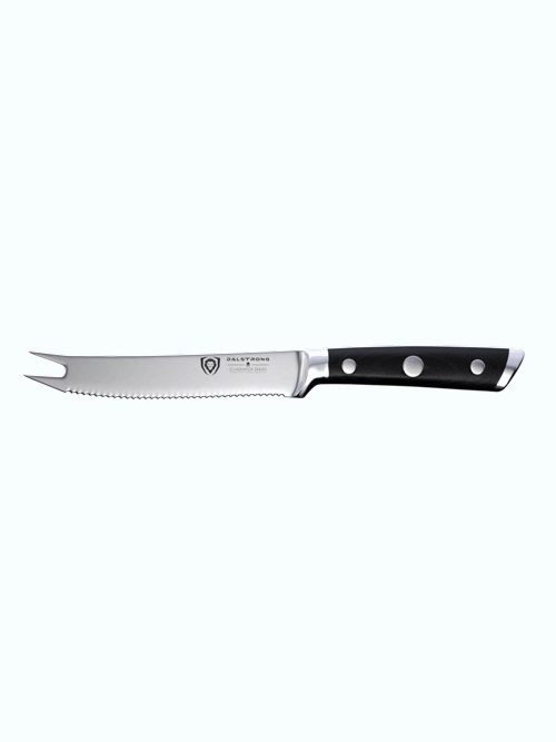 Serrated Tomato Knife 5" | Gladiator Series | NSF Certified | Dalstrong 