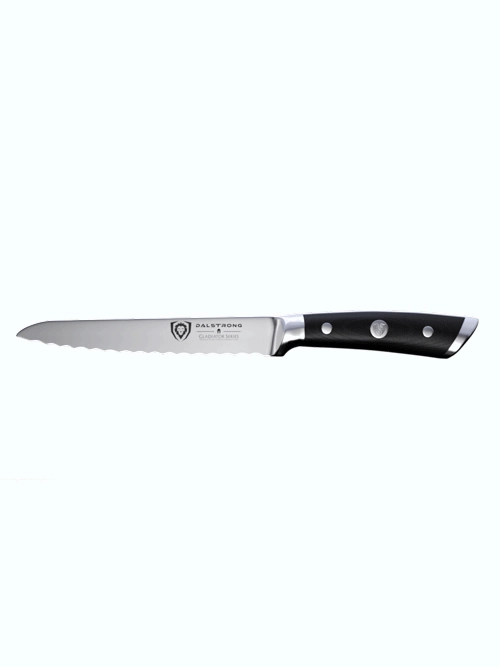 Serrated Utility Knife 5.5" | Gladiator Series | NSF Certified | Dalstrong 