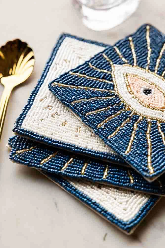 Set of 4 Mystic Eye Coasters