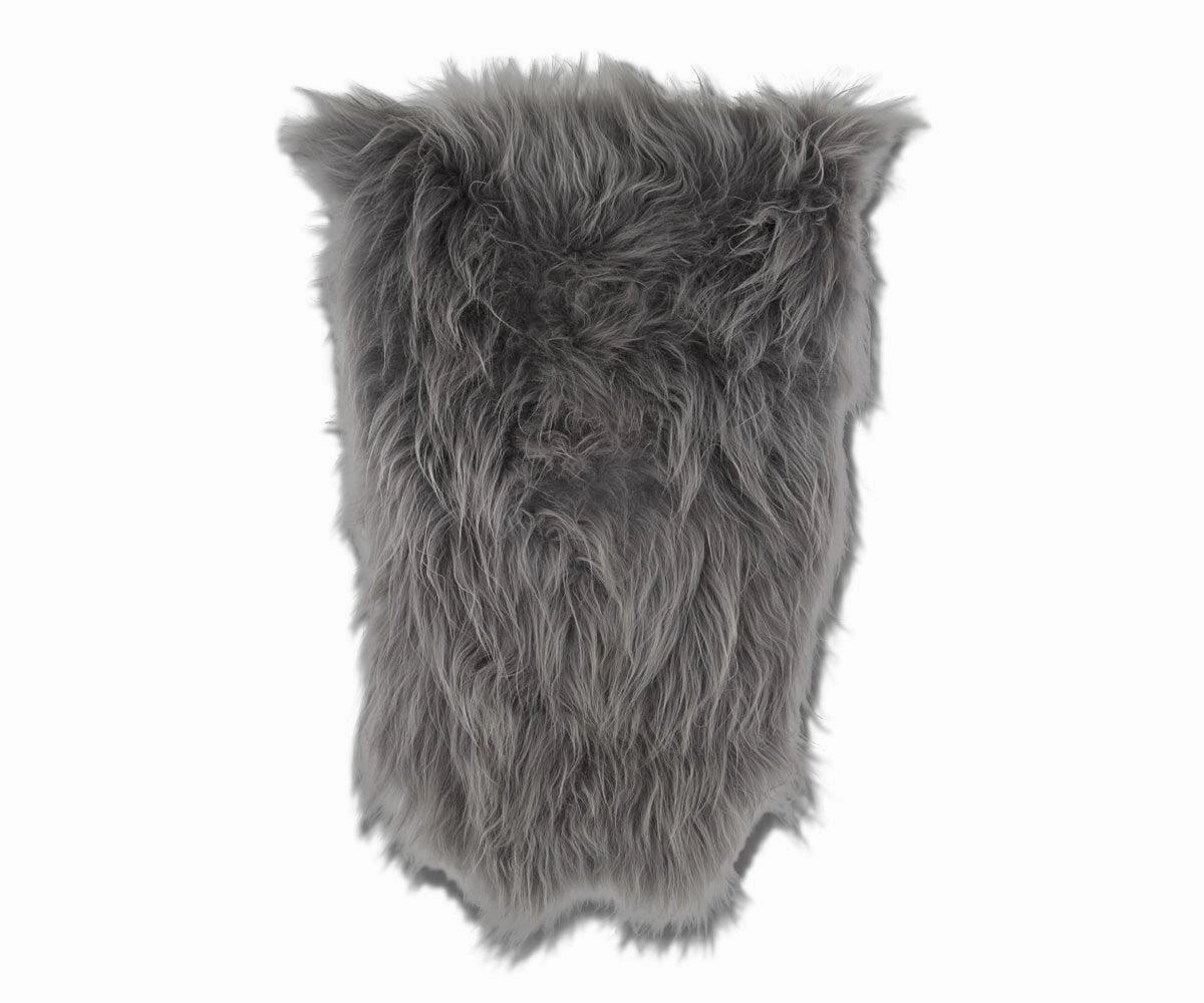 Sheepskin Throw - Grey dining table,kitchen table,dining room furniture