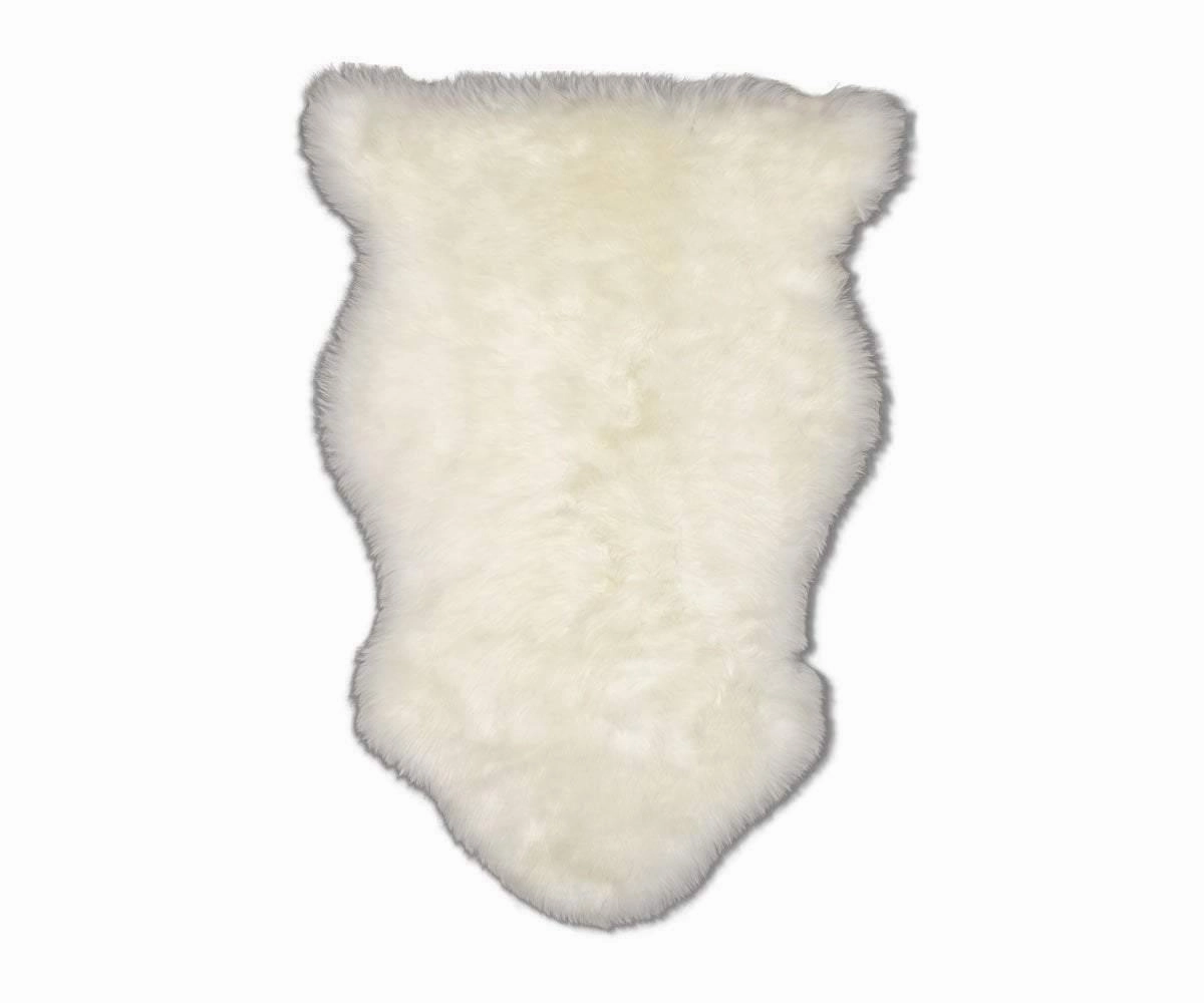Sheepskin Throw - Ivory dining table,kitchen table,dining room furniture