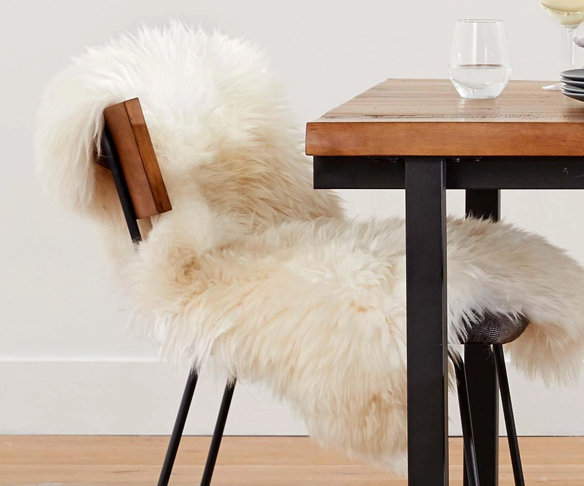 Sheepskin Throw - Ivory