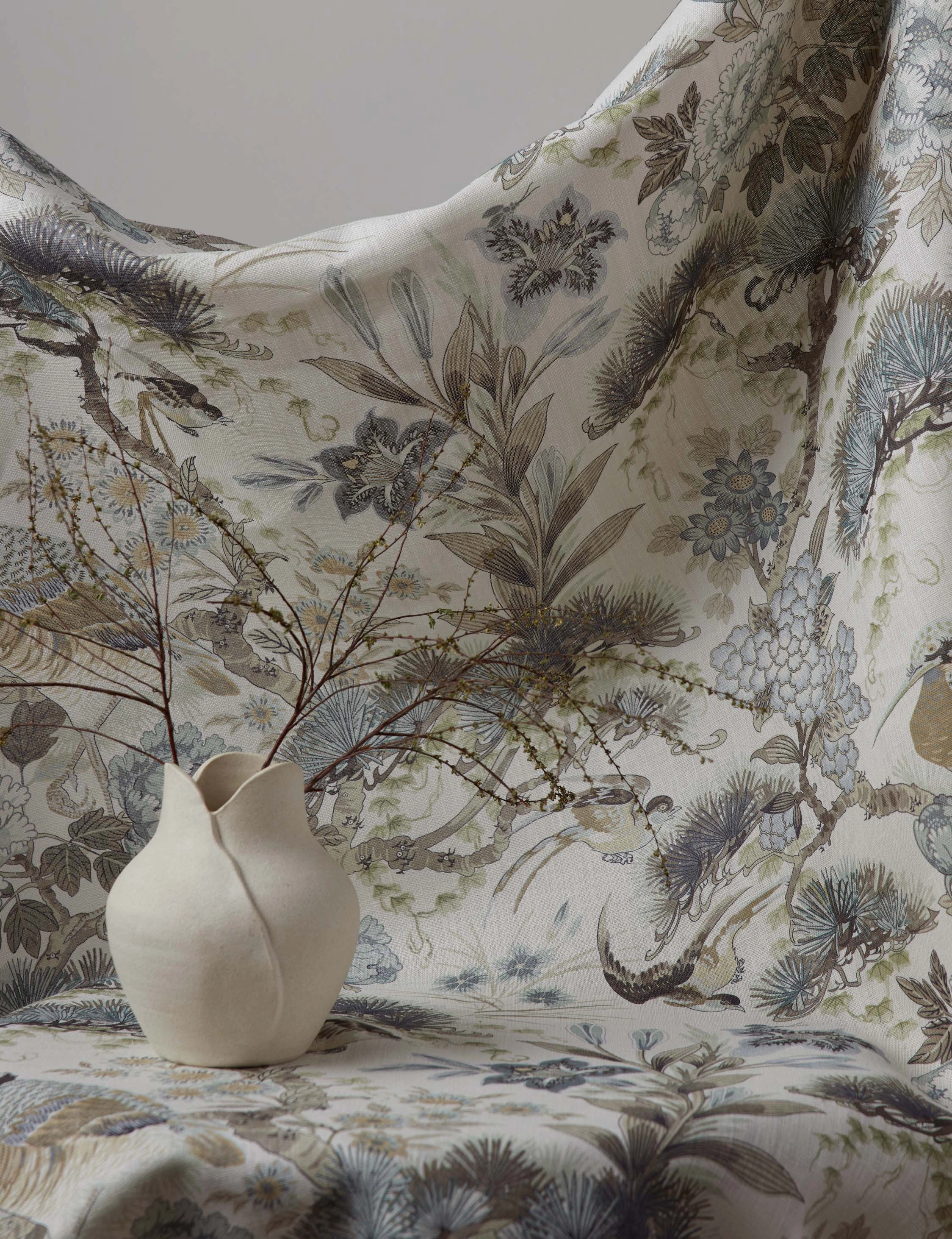 Shenyang Linen Fabric by Scalamandr home decor,home accents,interior accessories