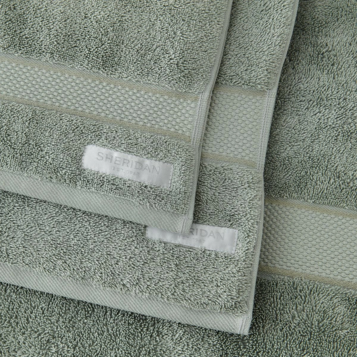 Sheridan Egyptian Luxury Face Washer x2 in Dew