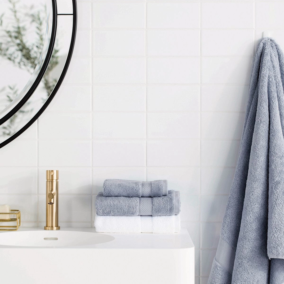 Sheridan Egyptian Luxury Towels -  Dusty Blue