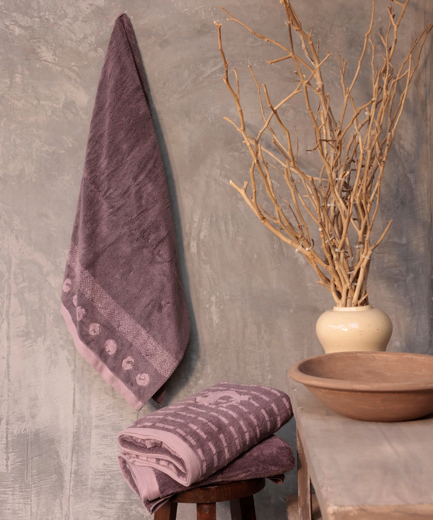 Shivan & Narresh for myTrident 2Pc Bath Towel,Super Soft,Extra Bounce,Hututi