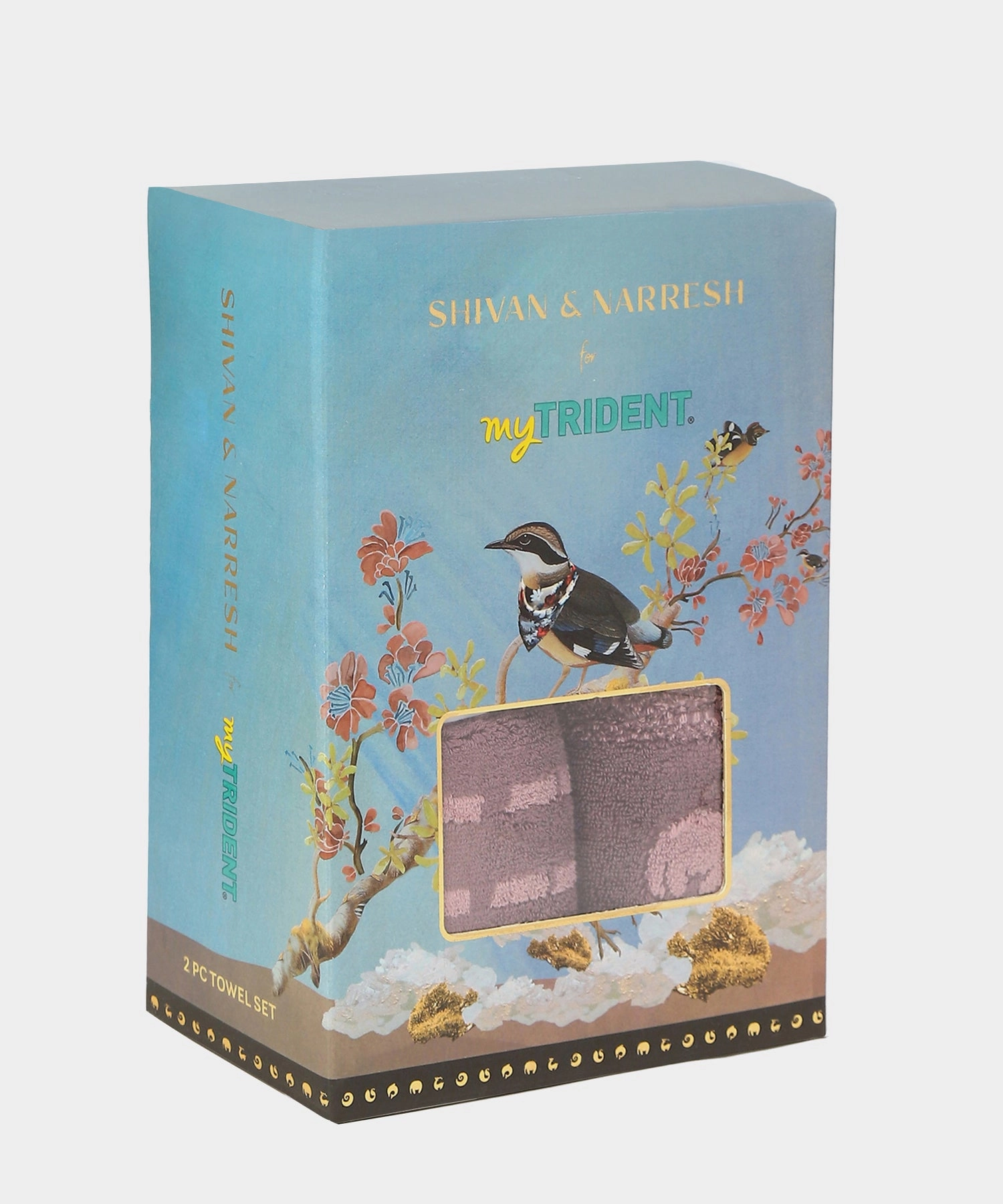 Shivan & Narresh for myTrident 2Pc Bath Towel,Super Soft,Extra Bounce,Hututi