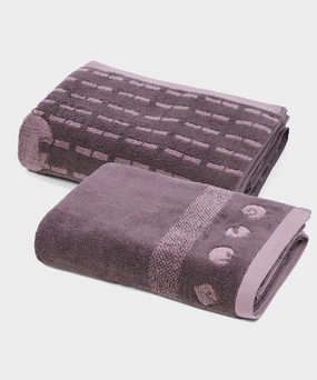 Shivan & Narresh for myTrident 2Pc Bath Towel,Super Soft,Extra Bounce,Hututi bath towels,soft towels,bathroom textiles