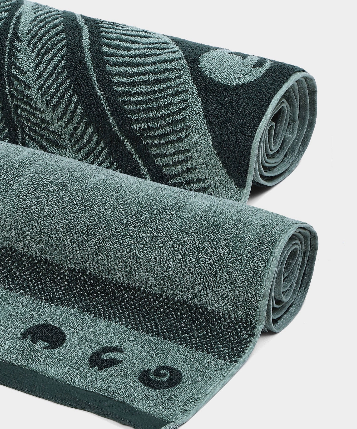 Shivan & Narresh for myTrident 2Pc Bath Towel,Super Soft,Extra Bounce,Palmera