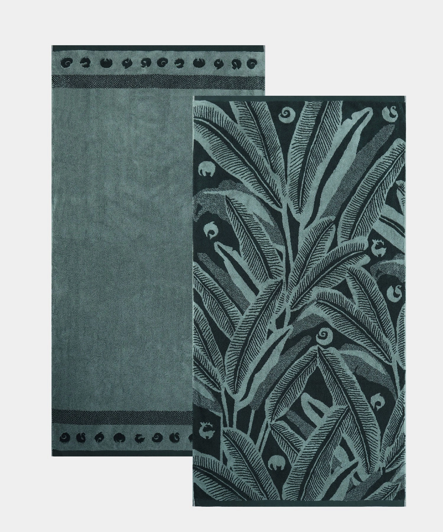 Shivan & Narresh for myTrident 2Pc Bath Towel,Super Soft,Extra Bounce,Palmera