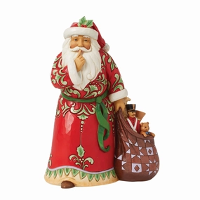Shush Santa Figurine figurines,decorative figurines,home accents