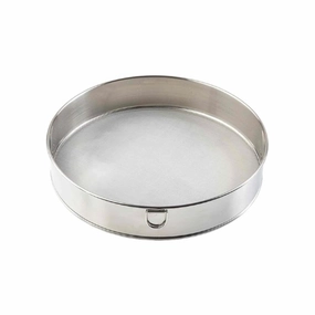 Sieve, 10" dia. x 3" deep, Round baking tools,cake baking,kitchen gadgets
