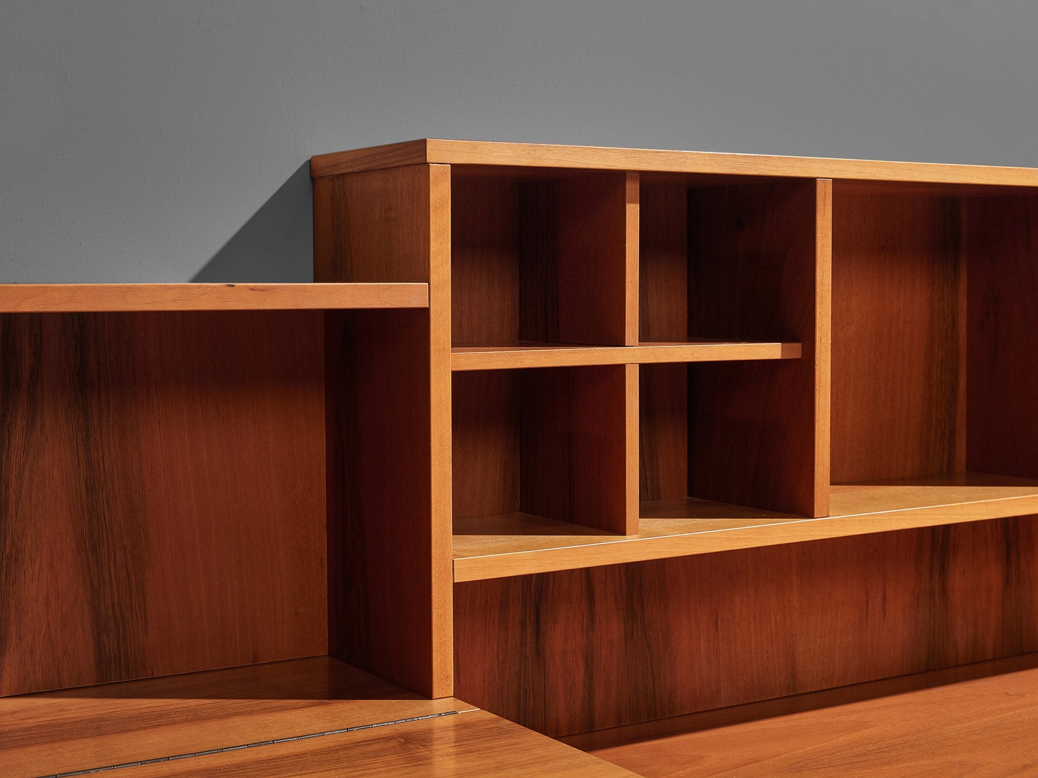 Silvio Coppola for Bernini Large Sideboard in Walnut