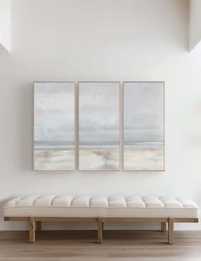Simpatico Triptych Wall Art (Set of 3) by Carol Benson-Cobb wall art,canvas print,home wall decor