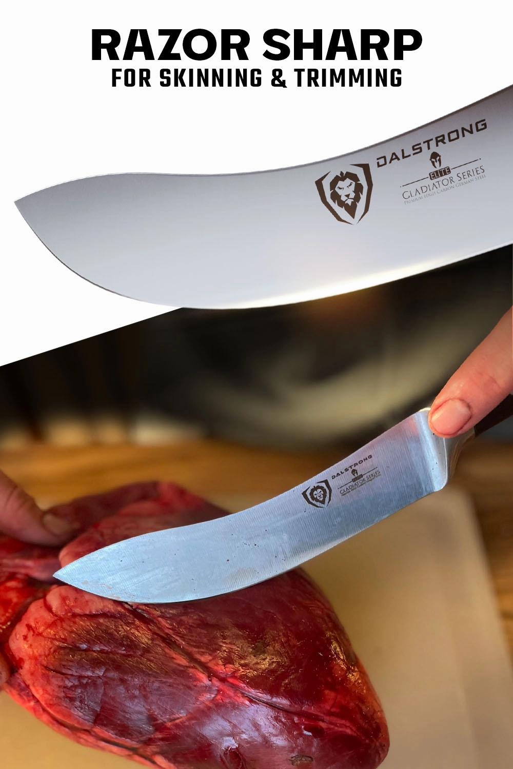 Skinning & Boning Knife 5.5" | Gladiator Series | NSF Certified | Dalstrong 