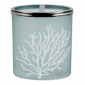 SKL Home Coral Reef Toothbrush Holder - Blue - 3.65x2.16x4.13 toothbrush holder,bathroom cup,bathroom organizer