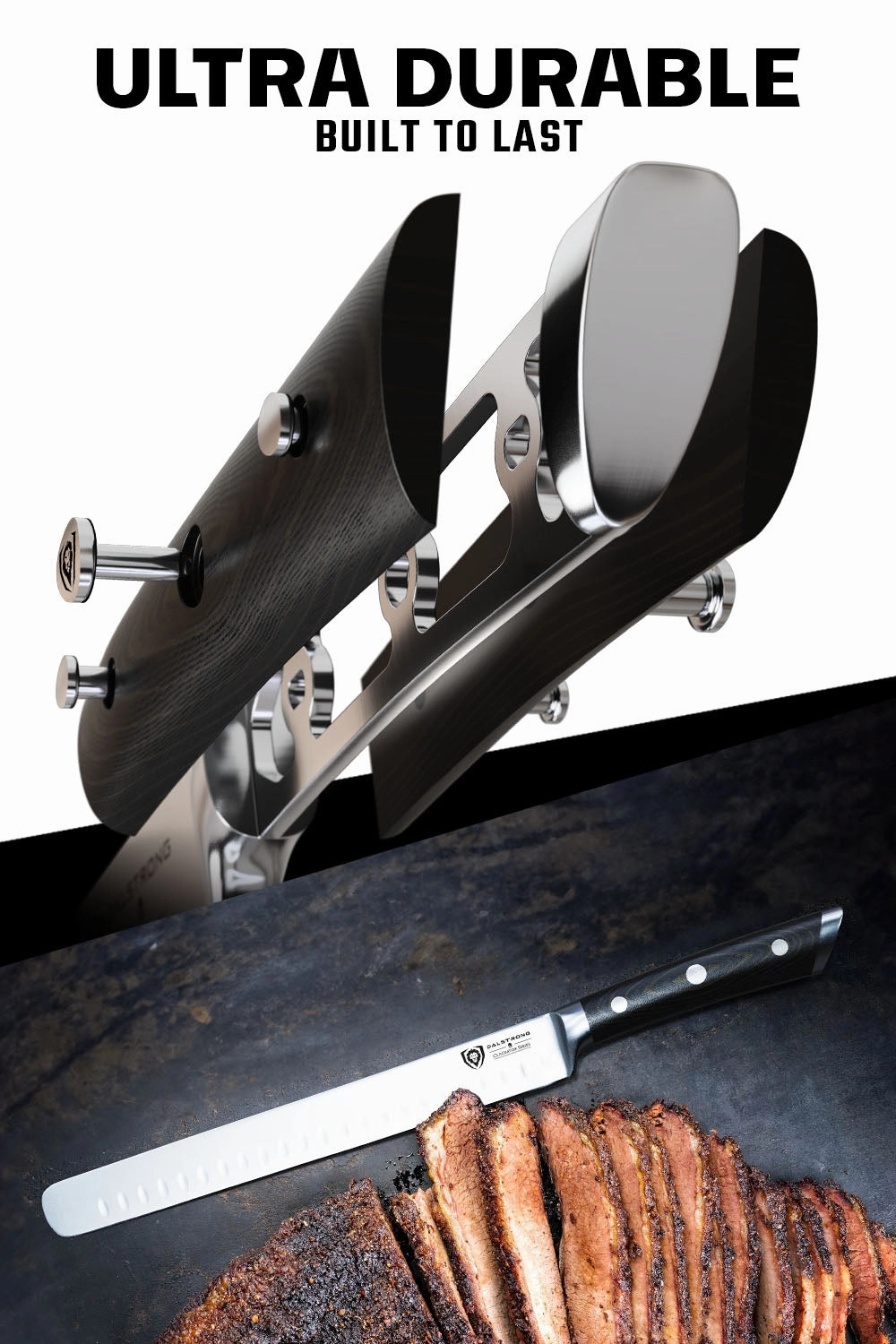 Slicing & Carving Knife 10" | Gladiator Series | NSF Certified | Dalstrong 