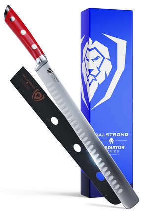 Slicing & Carving Knife 12" | Crimson Red ABS Handle | Gladiator Series | NSF Certified | Dalstrong  knife set,kitchen knives,cooking tools