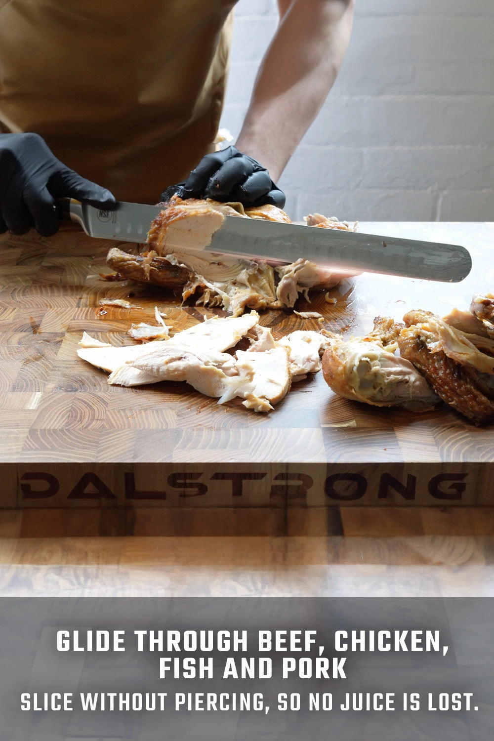 Slicing & Carving Knife 12" | Gladiator Series | NSF Certified | Dalstrong 