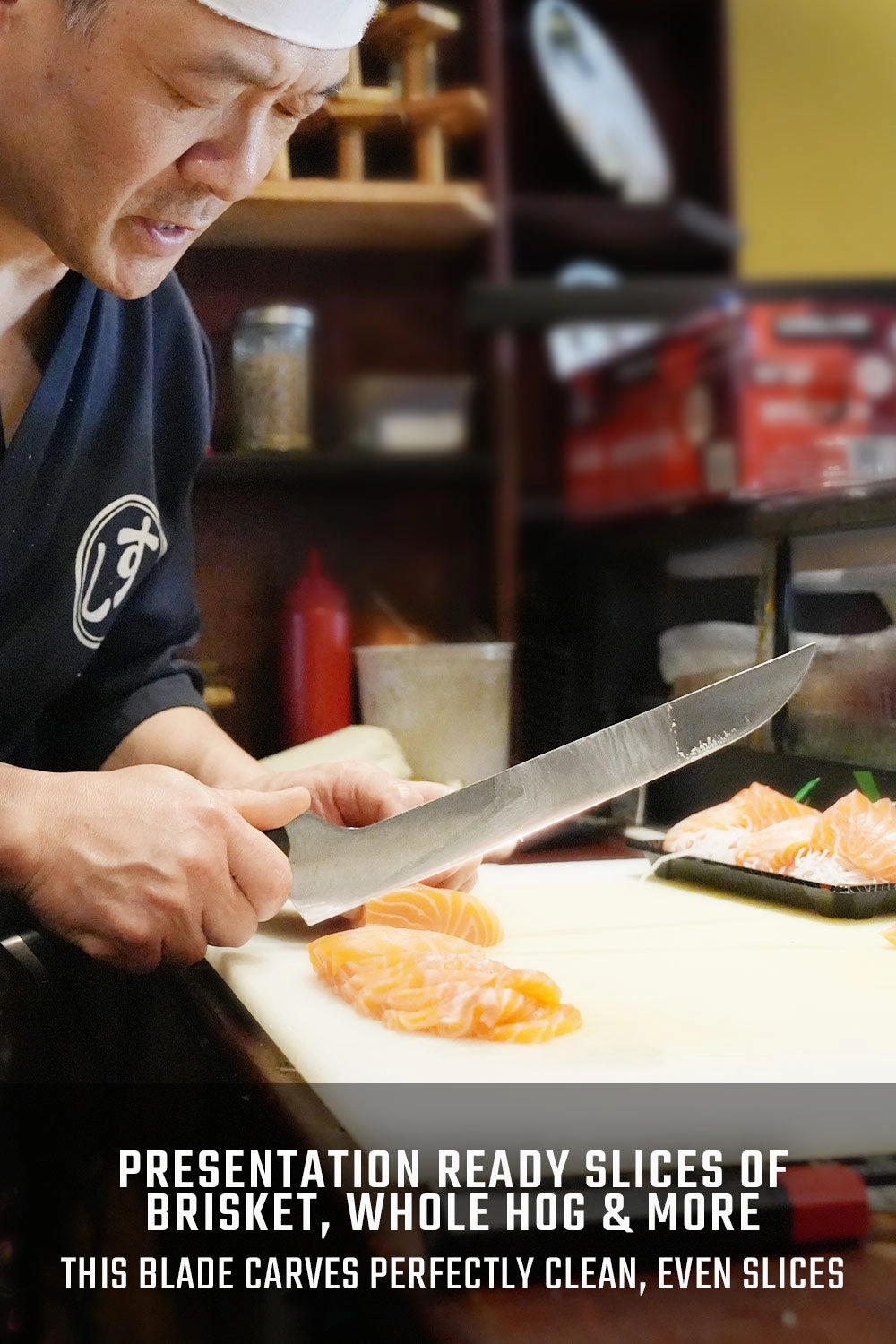 Slicing & Carving Knife 12" | Offset Blade | Gladiator Series | NSF Certified | Dalstrong 