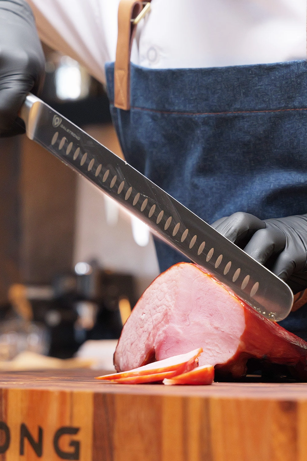 Slicing & Carving Knife 12" | Olive Wood | Gladiator Series | Dalstrong 