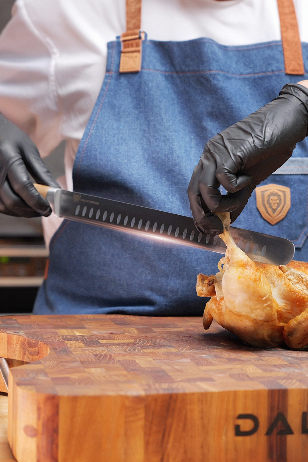 Slicing & Carving Knife 12" | Olive Wood | Gladiator Series | Dalstrong 