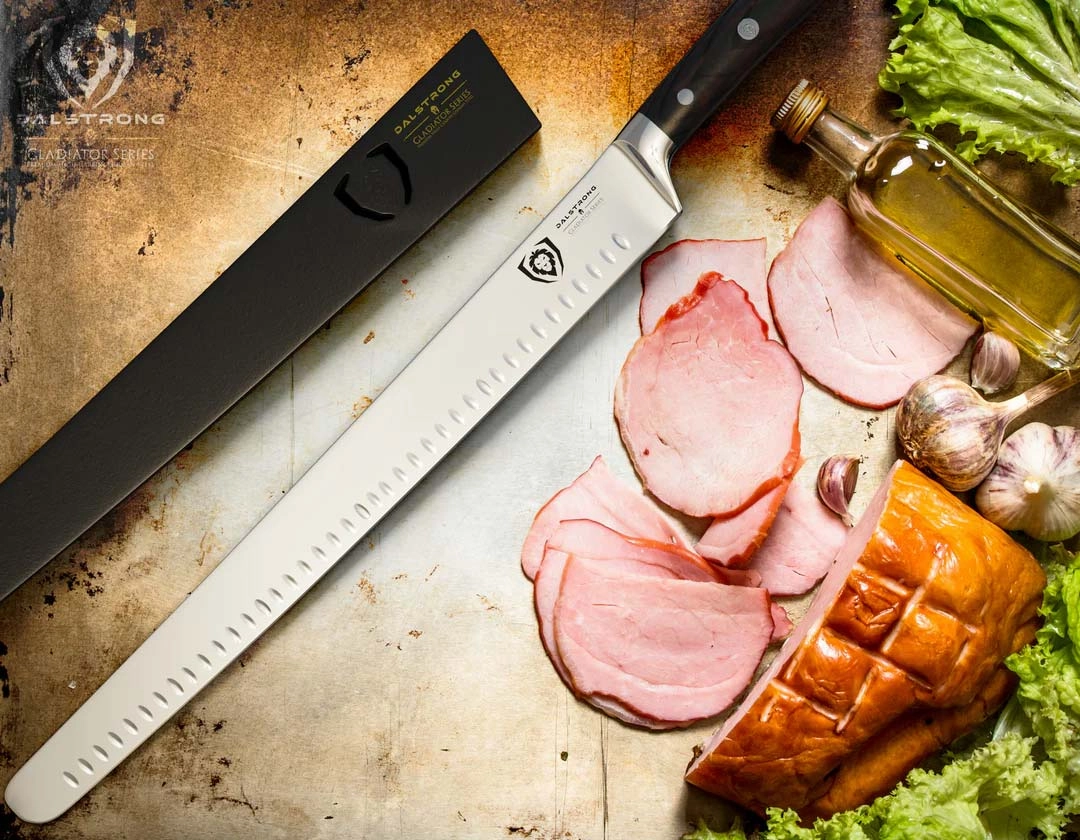 Slicing & Carving Knife 14" Extra-Long | Gladiator Series | NSF Certified | Dalstrong 