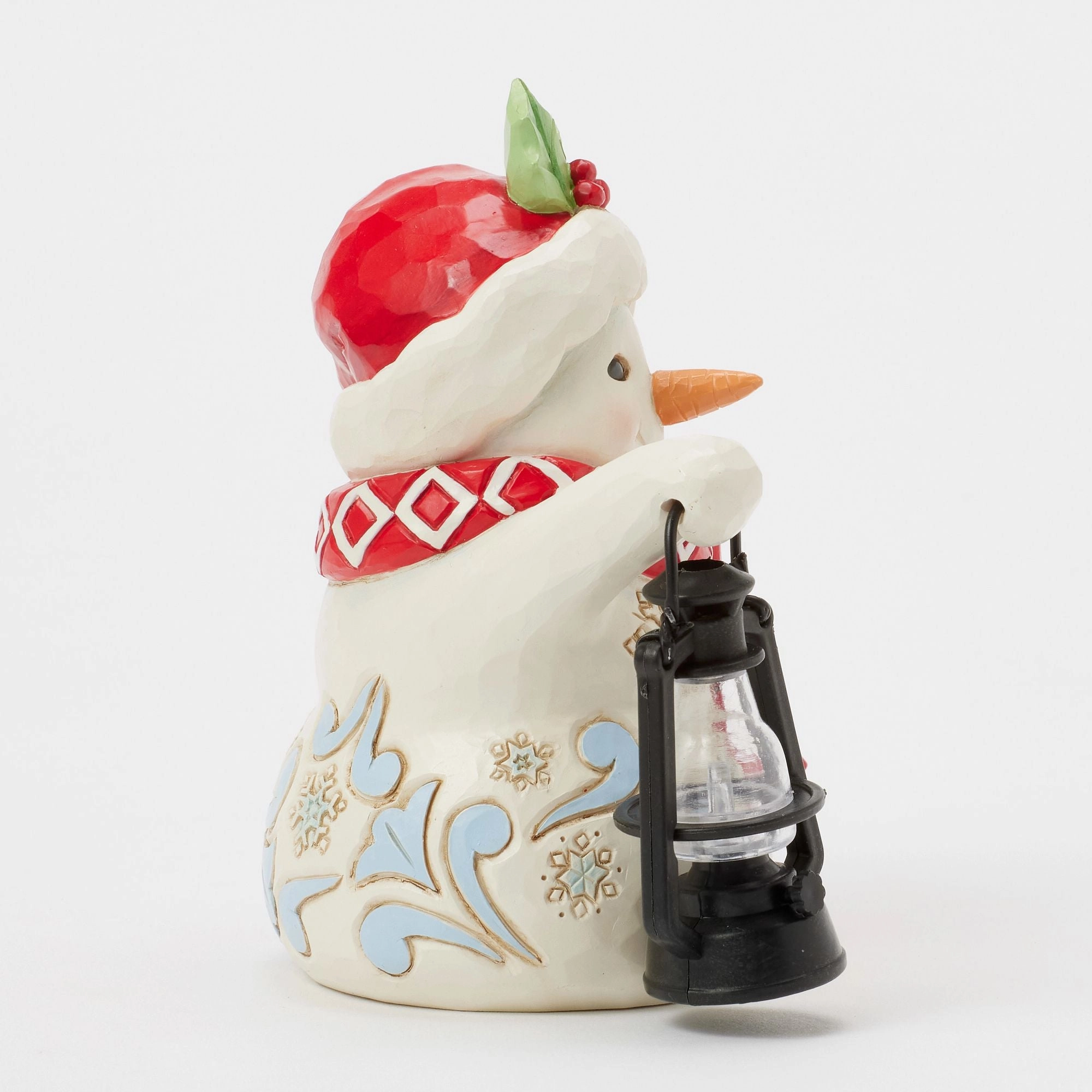 Snowman Oversized Lantern Pint