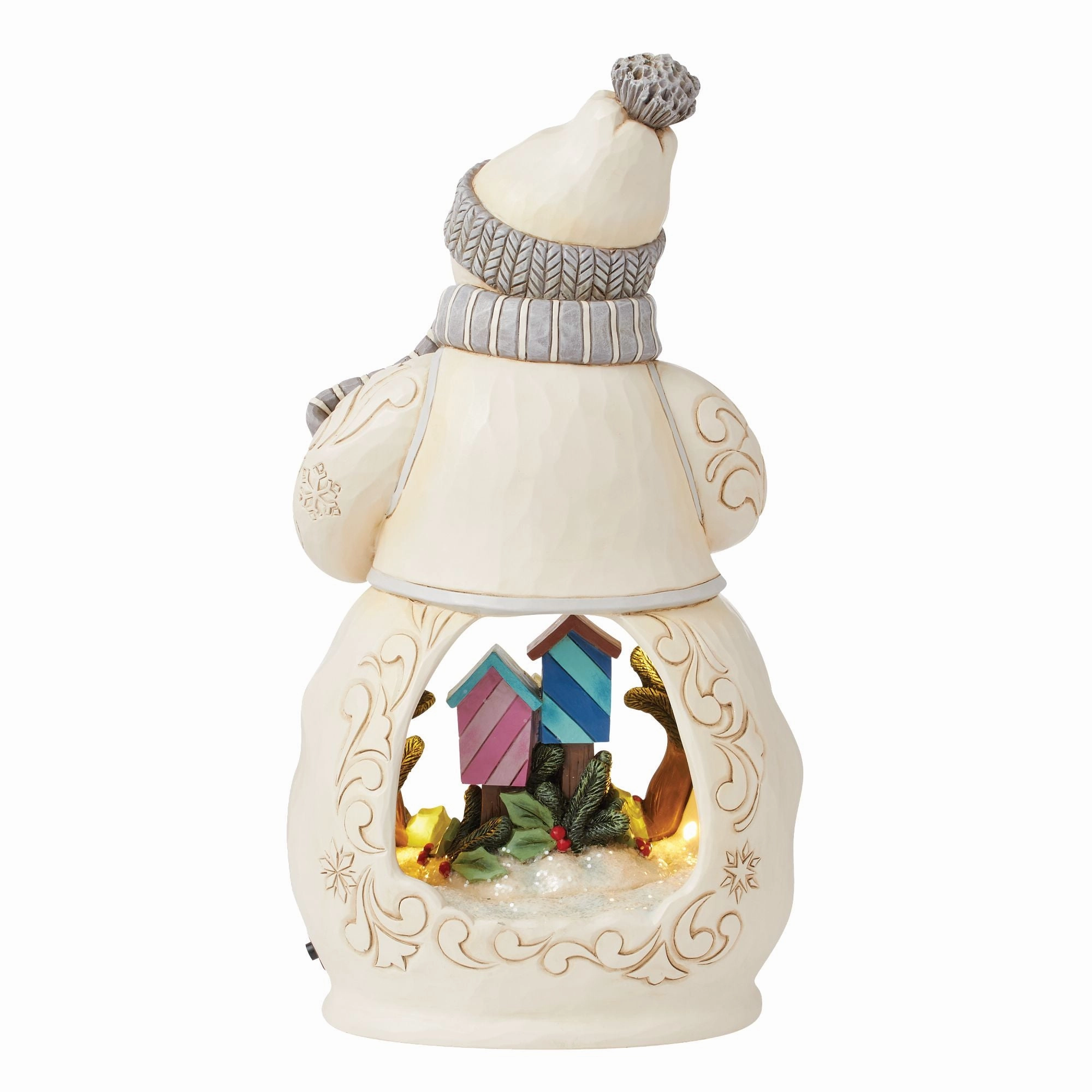 Snowman with Open SceneLED Fi