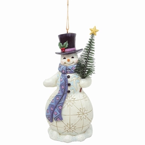 Snowman with Sisal Tree Orn figurines,decorative figurines,home accents