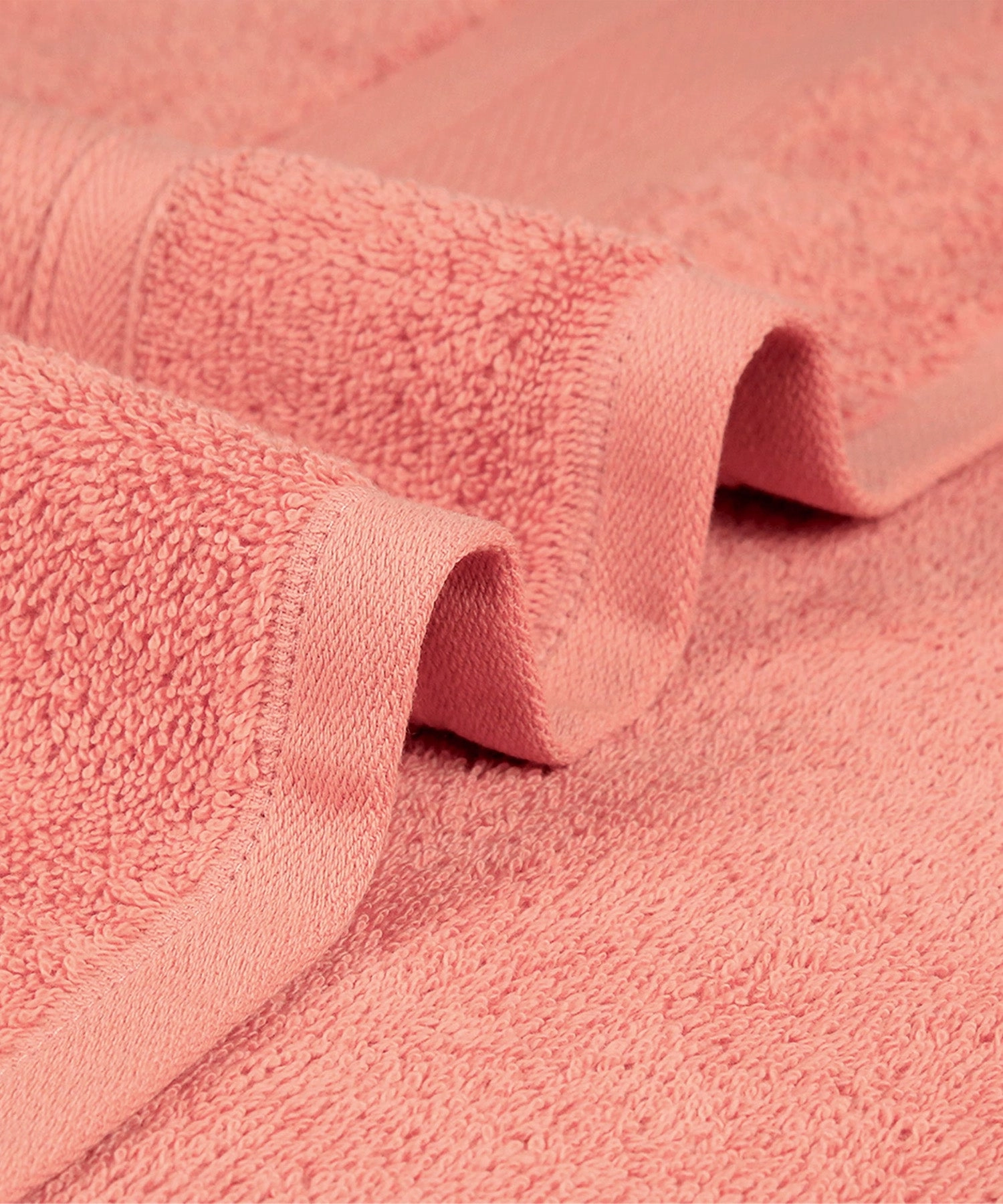Soft Comfort, 12Pc Set,Air Rich Technology Towel Set ,  509 GSM,Coral Haze