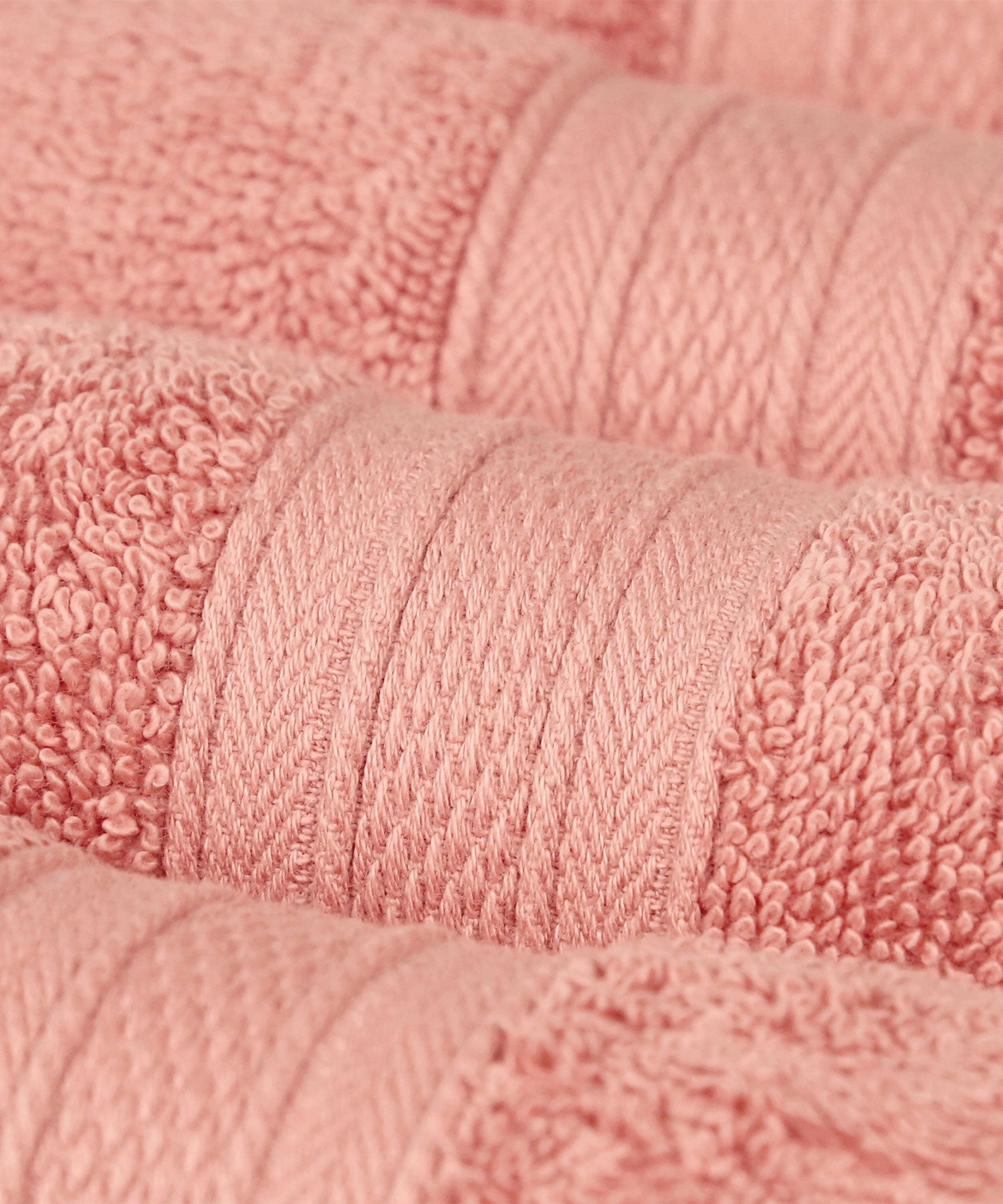 Soft Comfort, 12Pc Set,Air Rich Technology Towel Set ,  509 GSM,Coral Haze