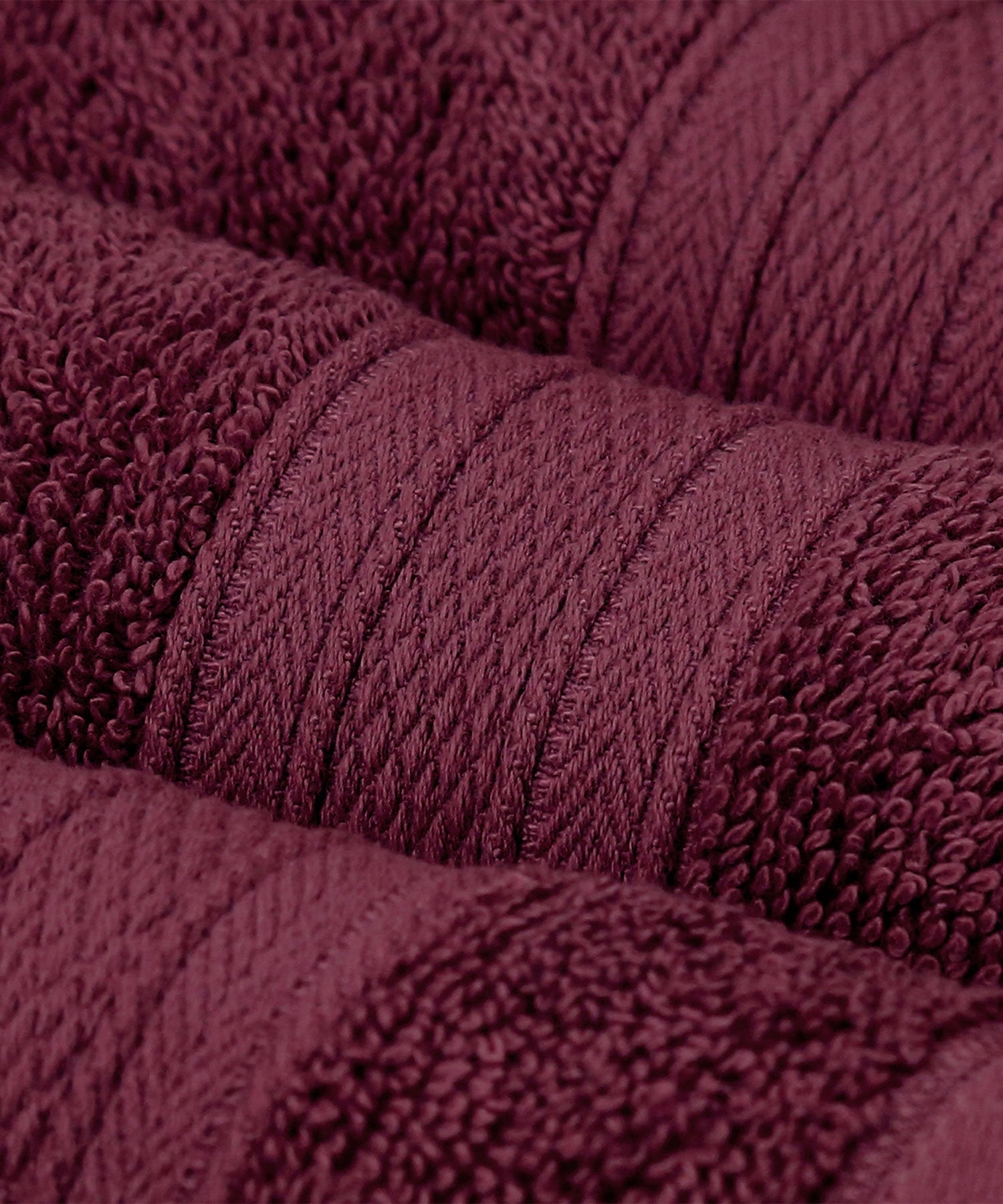 Soft Comfort, 12Pc Set,Air Rich Technology Towel Set , 509 GSM,Red Wine