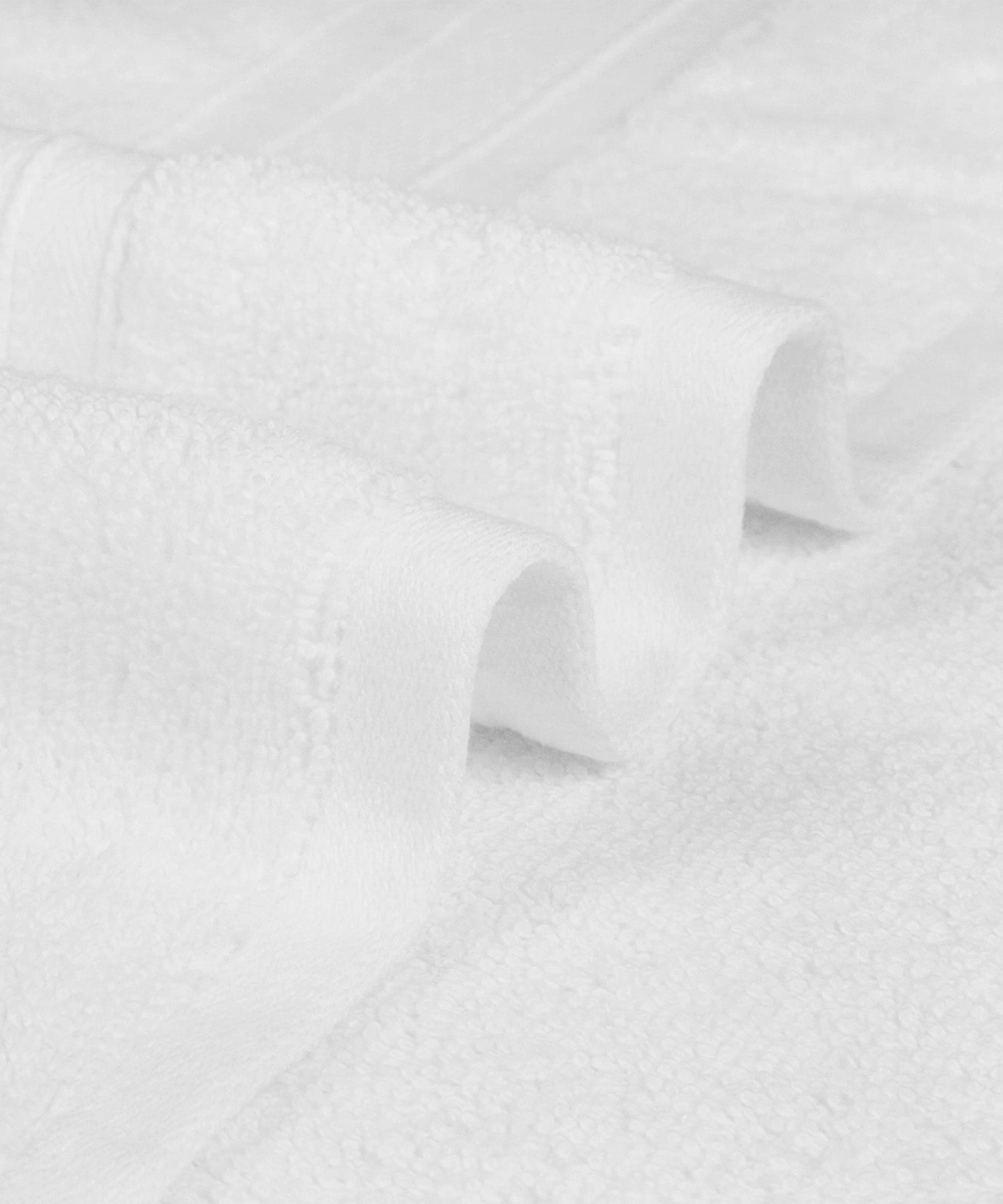 Soft Comfort, 12Pc Set,Air Rich Technology Towel Set , 509 GSM,White