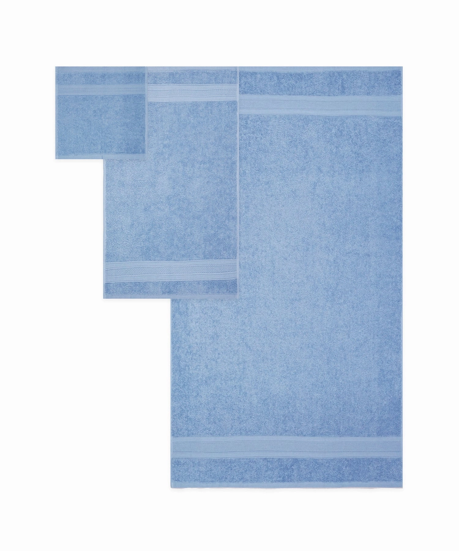 Soft Comfort, 3Pc Set,Air Rich Technology Towel Set ,509 GSM,Allure