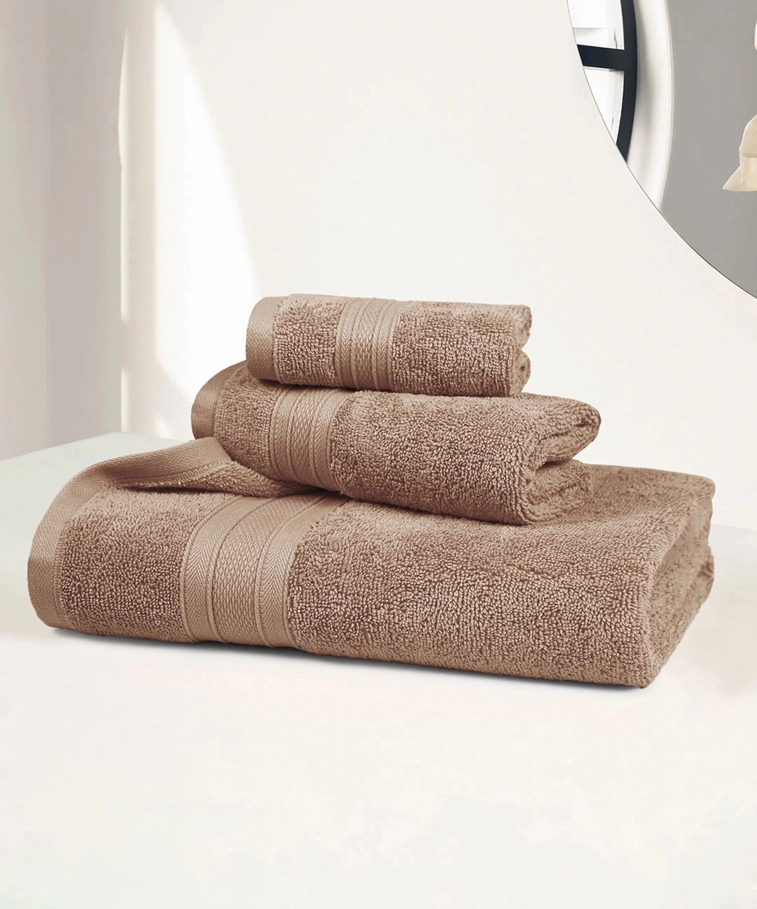 Soft Comfort, 3Pc Set,Air Rich Technology Towel Set , 509 GSM,Acorn bath towels,soft towels,bathroom textiles