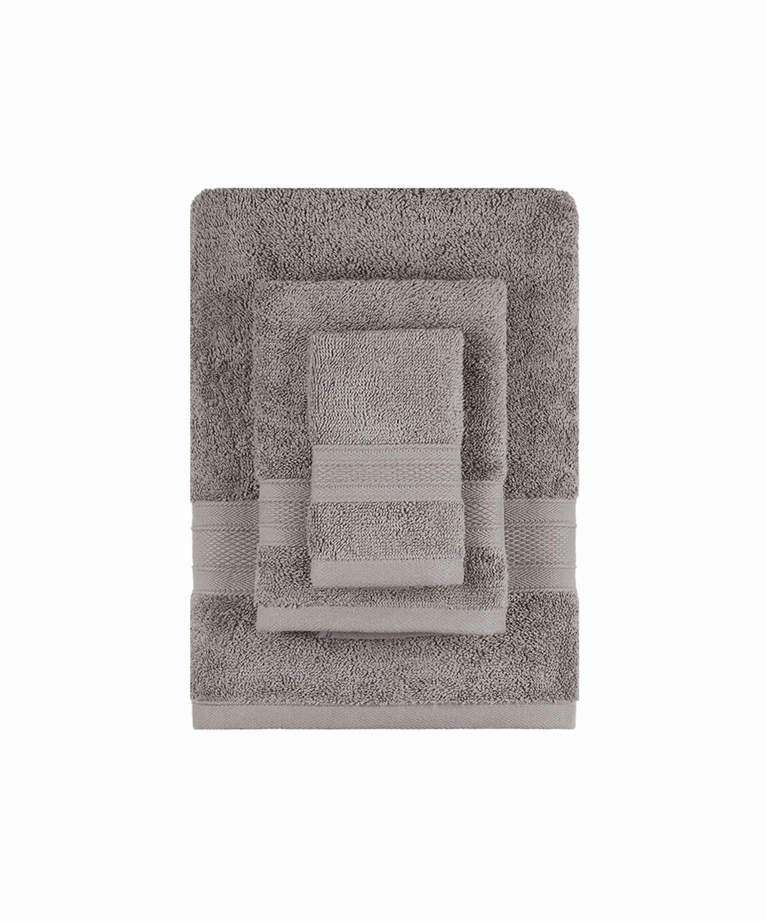 Soft Comfort, 3Pc Set,Air Rich Technology Towel Set , 509 GSM,Charcoal