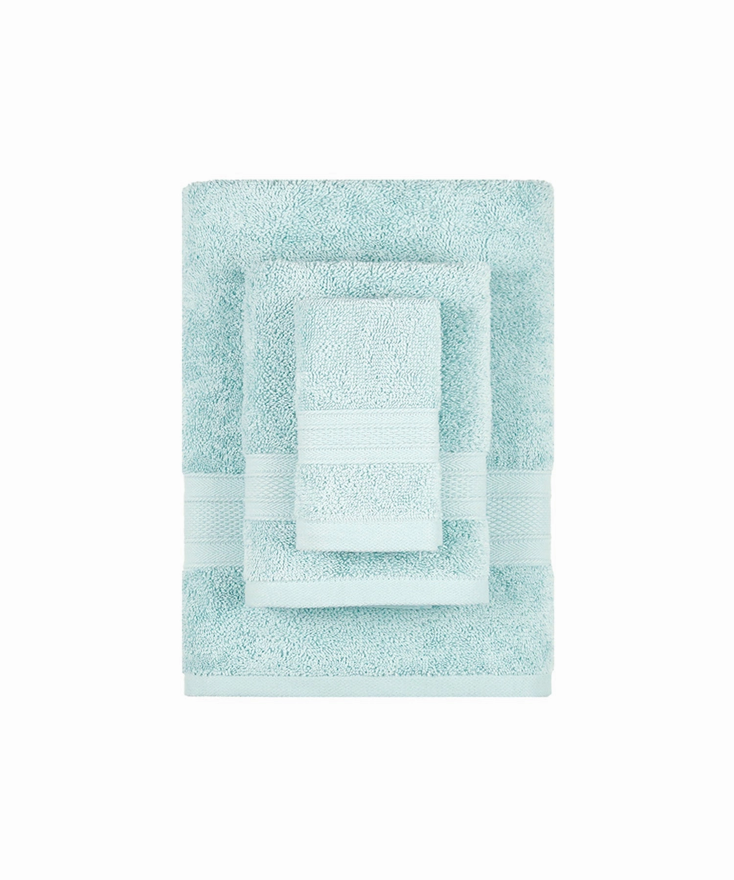 Soft Comfort, 3Pc Set,Air Rich Technology Towel Set , 509 GSM,Nile Blue