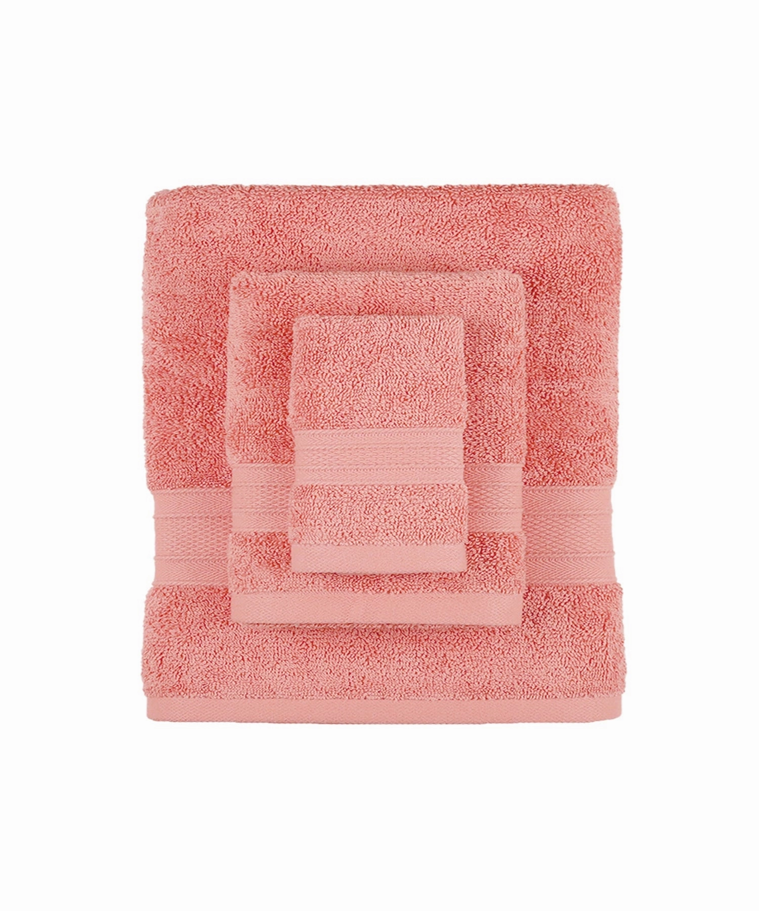 Soft Comfort, 6Pc Set,Air Rich Technology Towel Set ,509 GSM,Coral Haze