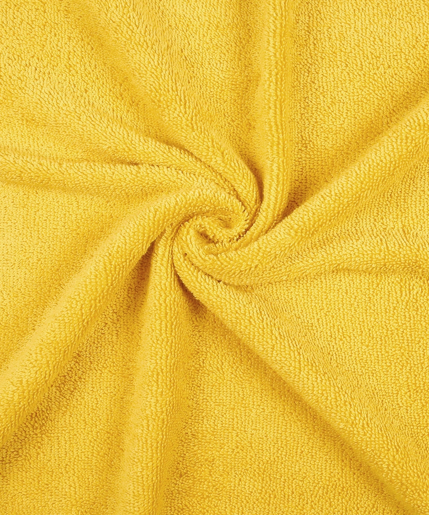 Soft Comfort, 6Pc Set,Air Rich Technology Towel Set ,509 GSM,Mustard Yellow