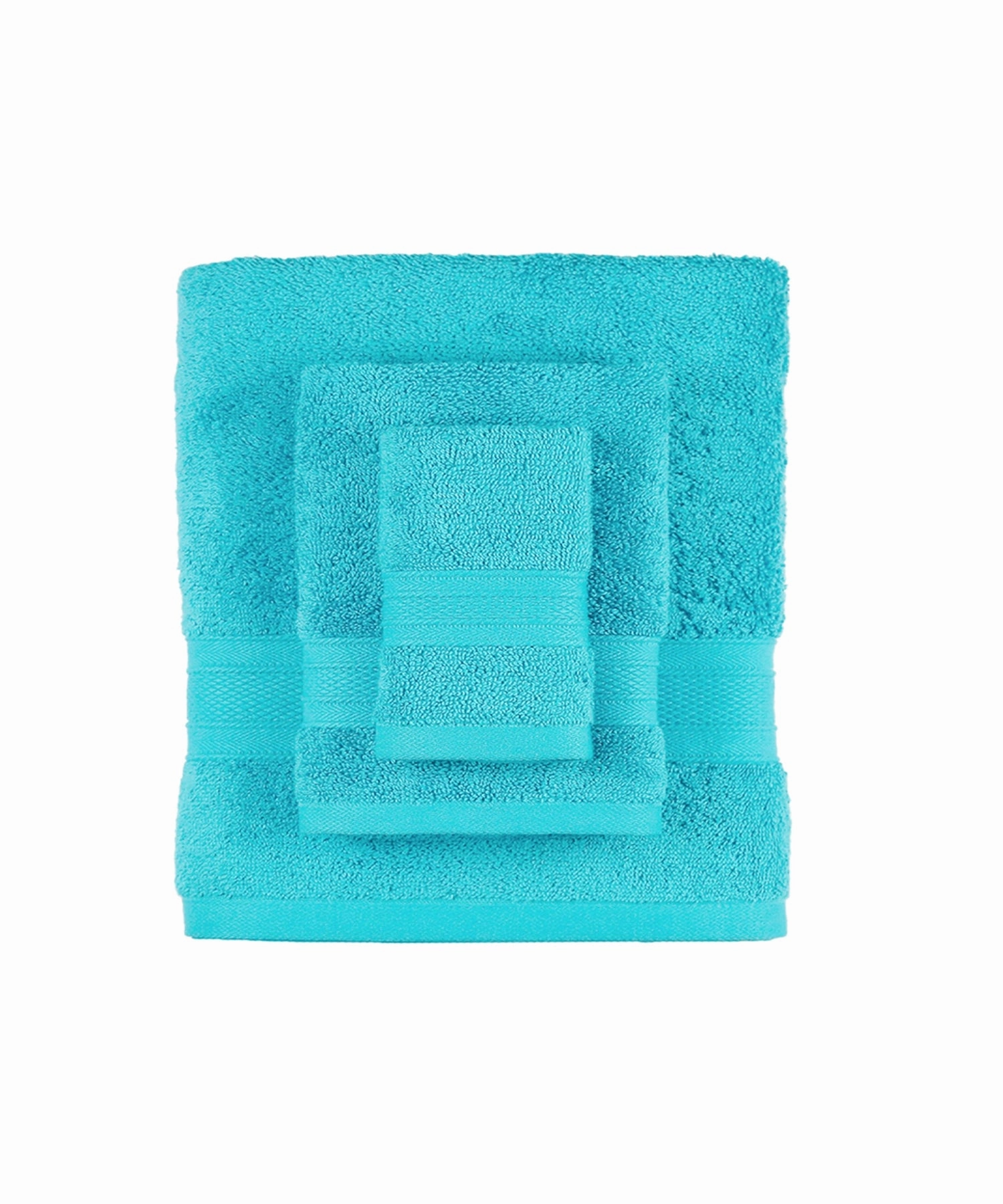 Soft Comfort, 6Pc Set,Air Rich Technology Towel Set ,509 GSM,Teal