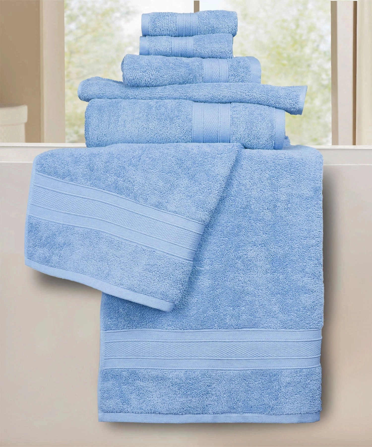 Soft Comfort, 6Pc Set,Air Rich Technology Towel Set , 509 GSM,Allure