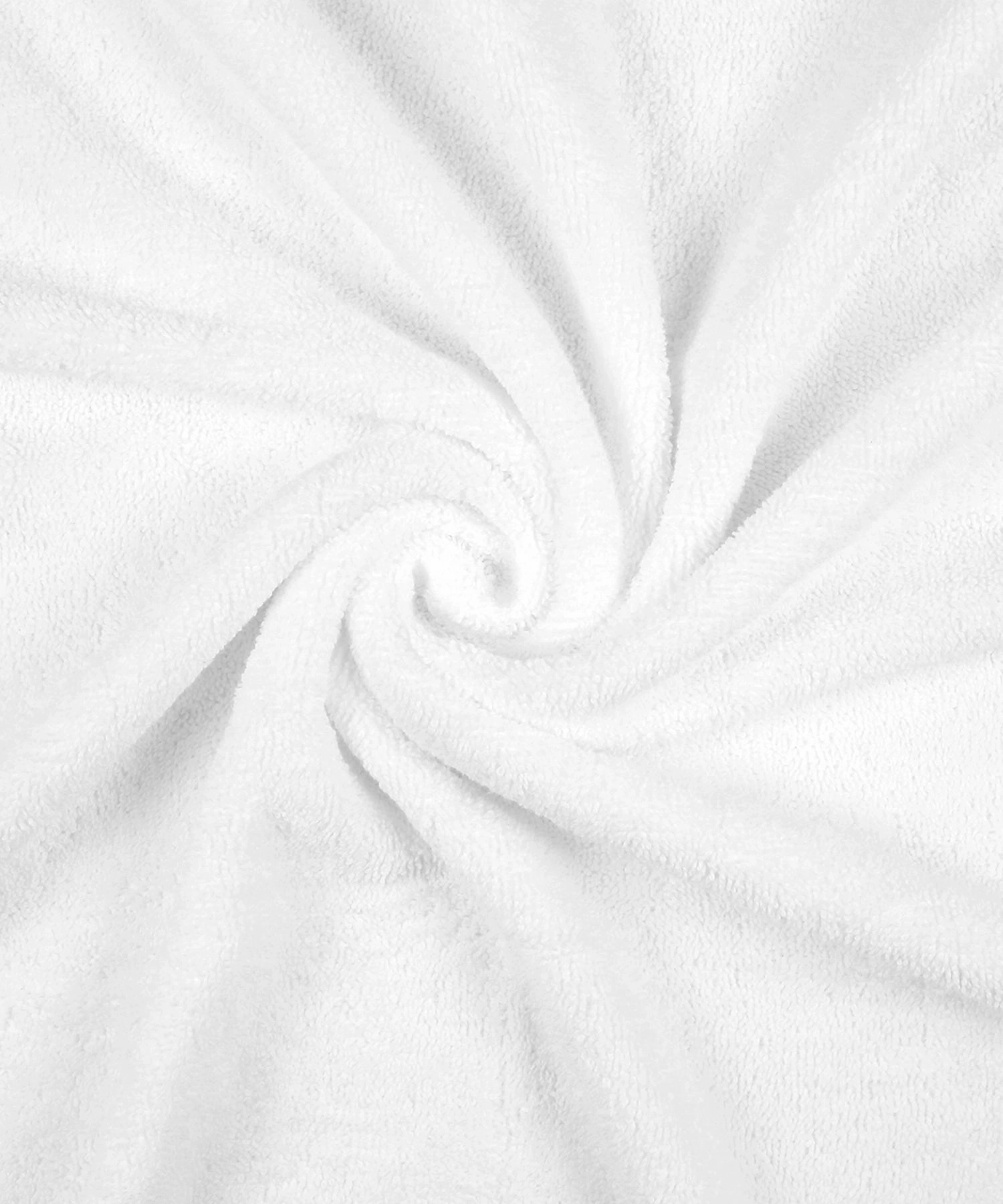 Soft Comfort, 6Pc Set,Air Rich Technology Towel Set , 509 GSM,White