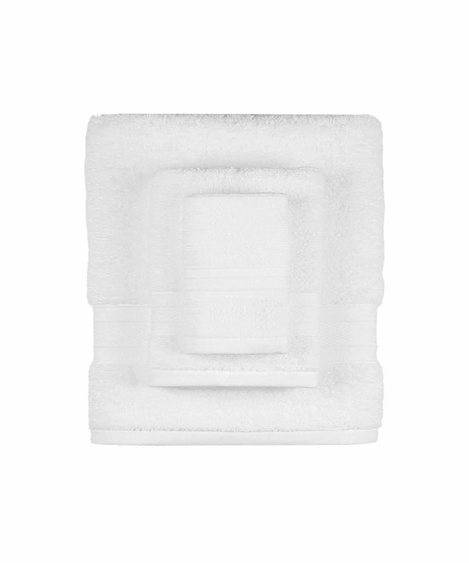 Soft Comfort, 6Pc Set,Air Rich Technology Towel Set , 509 GSM,White