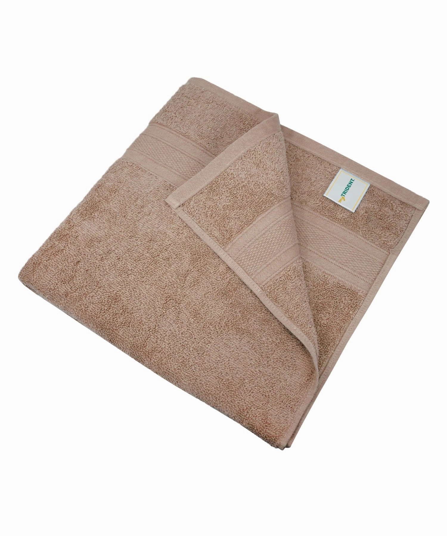 Soft Comfort Acorn Air Rich Technology 2Pc Bath Towel, 100% Cotton, 509 GSM, Brown